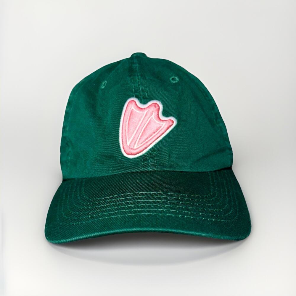 Oregon Ducks OS Cap Forest Green Pink Webfoot Adjustable Hat Collegiate Licensed